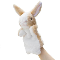 Easter Bunny Hand Puppet Plush Toy for Kids