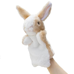 Easter Bunny Hand Puppet Plush Toy for Kids