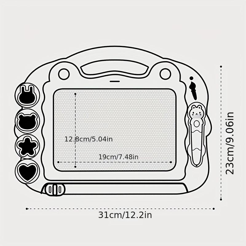 Magnetic Drawing Tablet Erasable Marker Learning Game Toy