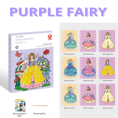 Princess Dress-up Watercolor Activity Book DIY Craft Art Toys