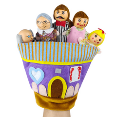 Interactive Hand Puppet Toy for Parent Child Interaction