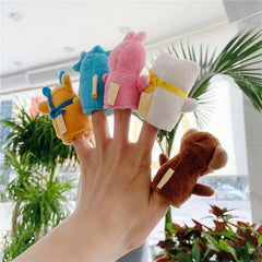 Cute Animal Finger Doll Plush Toy - Fun Parent-Child Gift