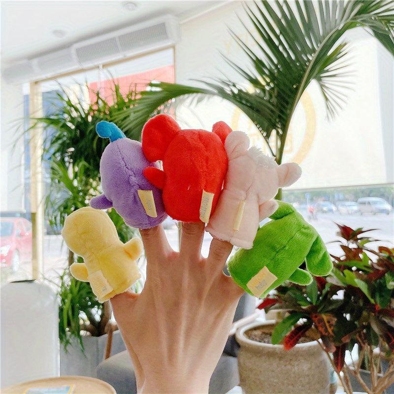 Cute Animal Finger Doll Plush Toy - Fun Parent-Child Gift