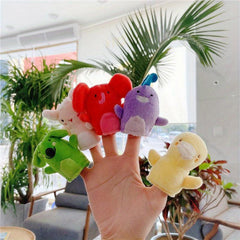 Cute Animal Finger Doll Plush Toy - Fun Parent-Child Gift
