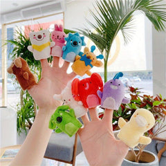Cute Animal Finger Doll Plush Toy - Fun Parent-Child Gift