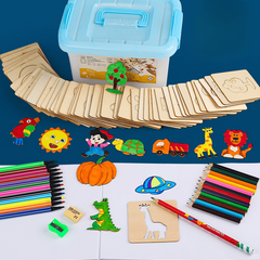 20pcs Children's Painting Template Set Girl Gift Educational Toys