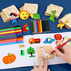 20pcs Children's Painting Template Set Girl Gift Educational Toys