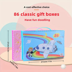 86pcs Painting Pens Set Washable Art Tools Crayon Watercolor Stationery Gift