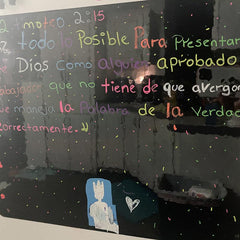 Magnetic Blackboard Refrigerator Sticker Bulletin Board