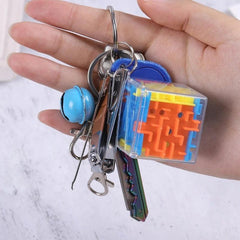 3D Maze Cube Puzzle With Rolling Ball Toy For Kids