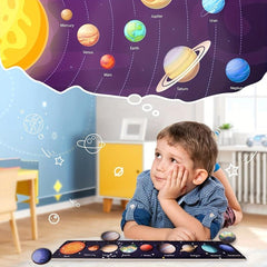Solar System Planets Puzzle Board for Kids