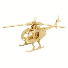 3D Wooden Puzzle for Parent-Child Activities