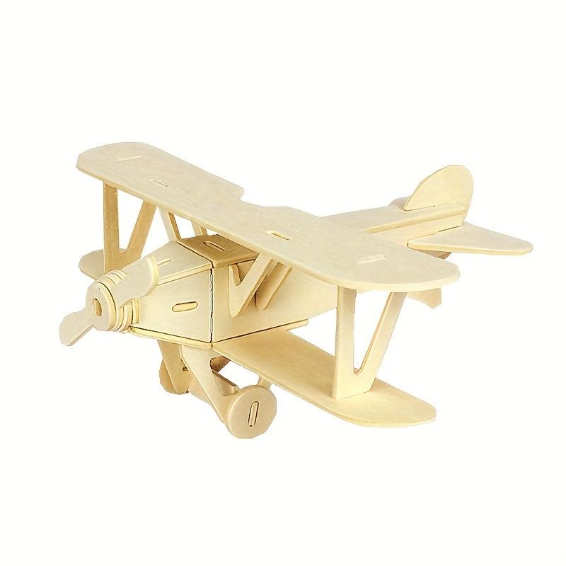 3D Wooden Puzzle for Parent-Child Activities