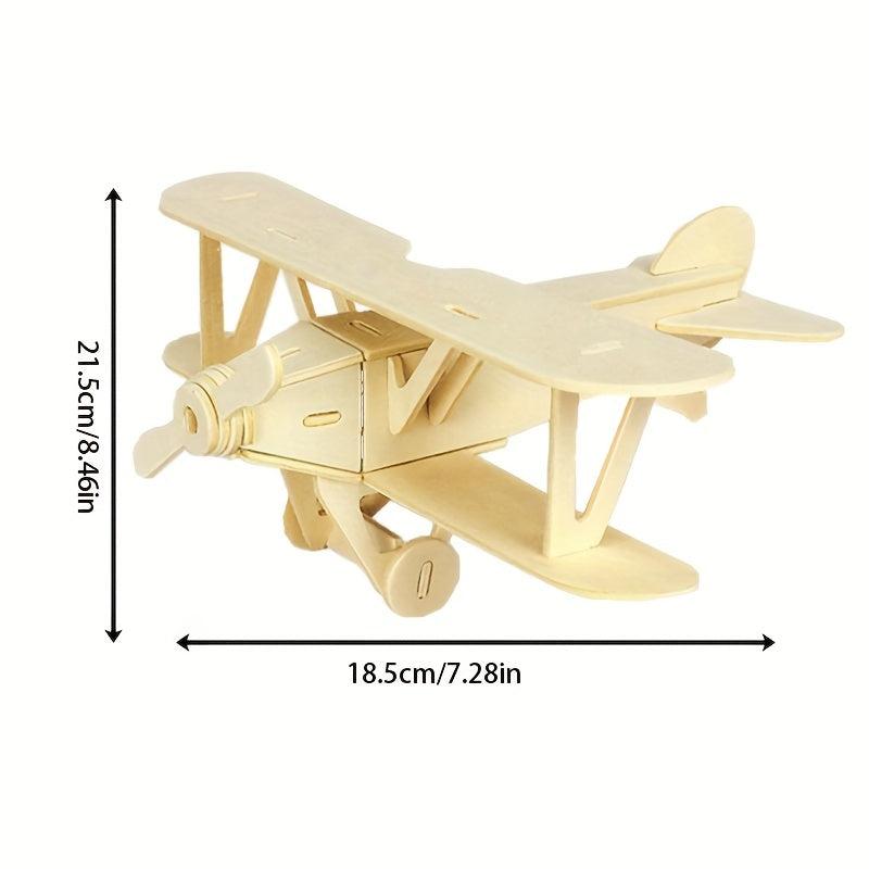 3D Wooden Puzzle for Parent-Child Activities