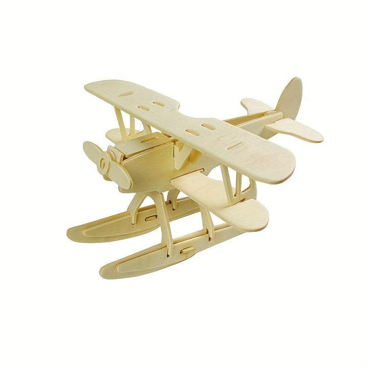 3D Wooden Puzzle for Parent-Child Activities