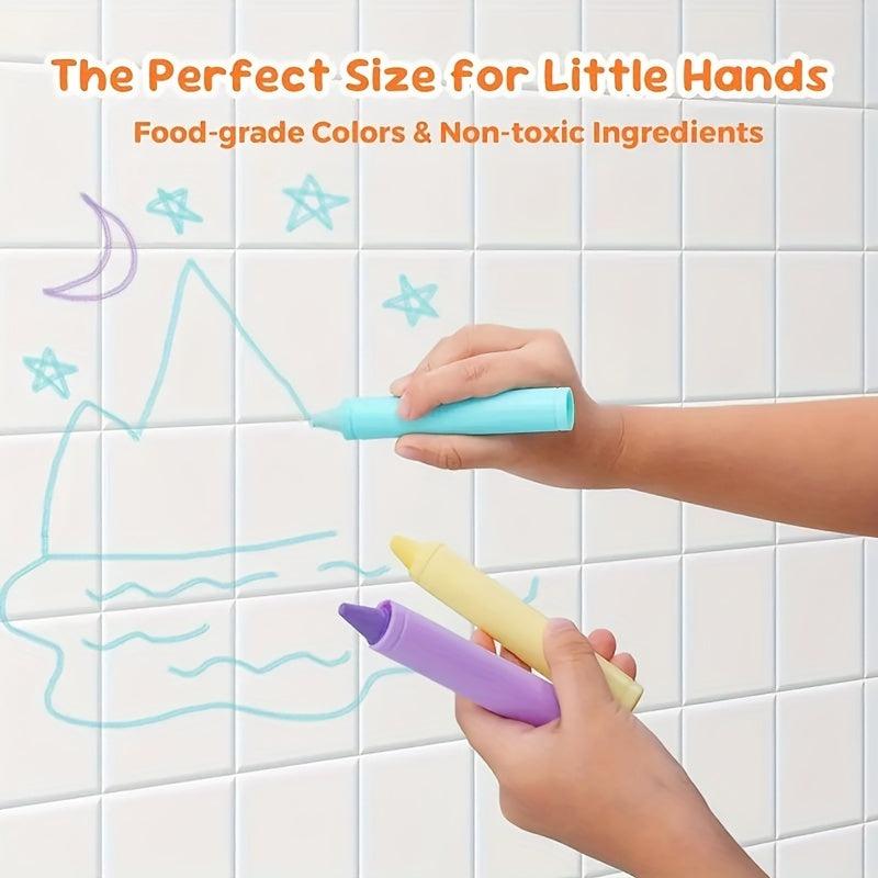 Washable Erasable Bathroom Crayon Rod Water based Crayon