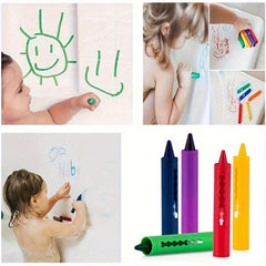 Washable Erasable Bathroom Crayon Rod Water based Crayon