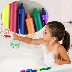 Washable Erasable Bathroom Crayon Rod Water based Crayon