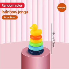 Duck Stacking Tower Infant Puzzle Toy Christmas Halloween Gift
