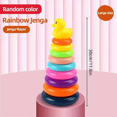 Duck Stacking Tower Infant Puzzle Toy Christmas Halloween Gift