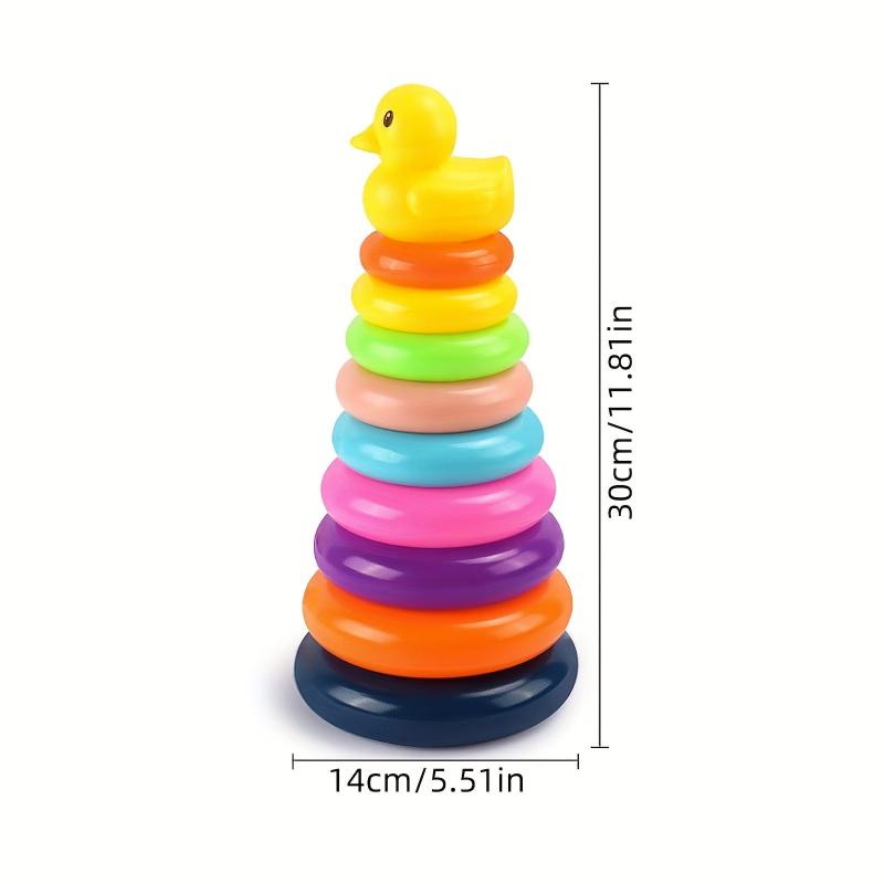Duck Stacking Tower Infant Puzzle Toy Christmas Halloween Gift