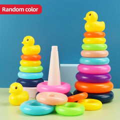 Duck Stacking Tower Infant Puzzle Toy Christmas Halloween Gift