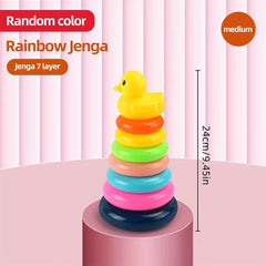 Duck Stacking Tower Infant Puzzle Toy Christmas Halloween Gift