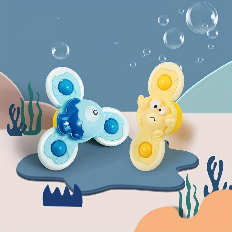 Sucker Rotating Pattern Toy - Sensory Early Childhood Education Toy