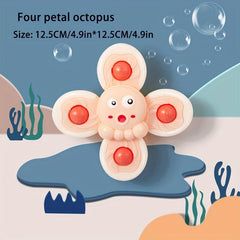 Sucker Rotating Pattern Toy - Sensory Early Childhood Education Toy