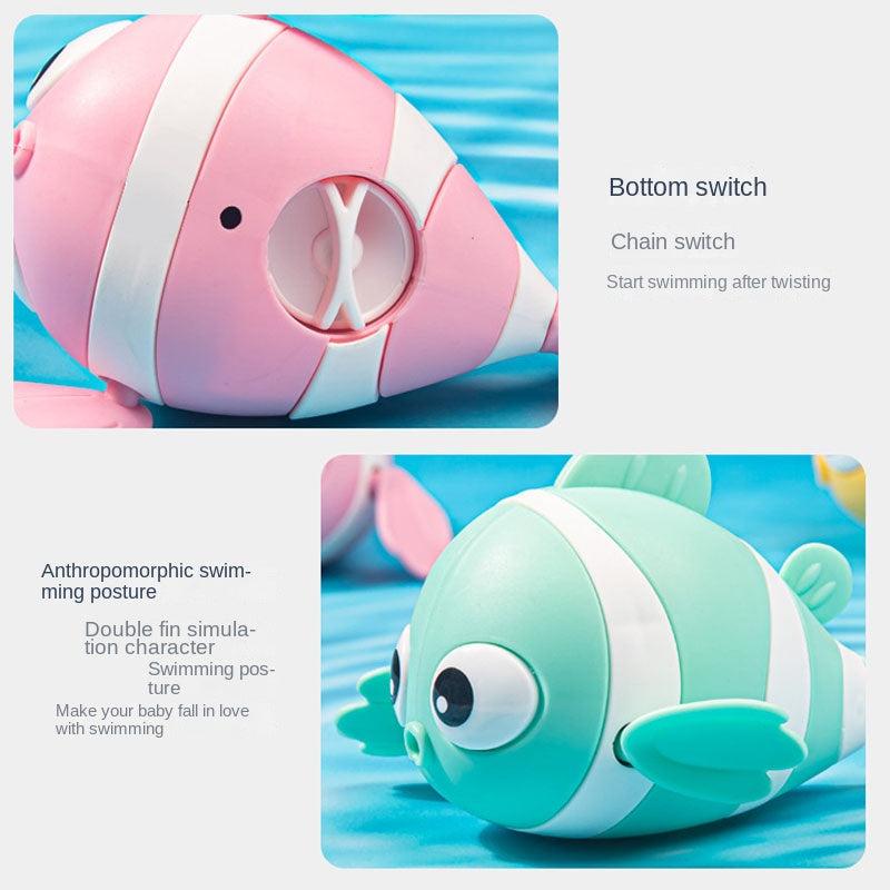 Floating Clown Fish Bath Toy for Toddlers