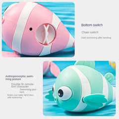 Floating Clown Fish Bath Toy for Toddlers