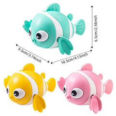 Floating Clown Fish Bath Toy for Toddlers