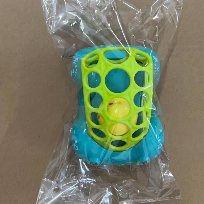 Soft Rattan Car Toys Hand Grab Ball Elastic Sound Kids Play Toy