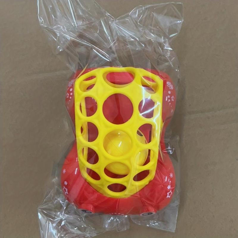 Soft Rattan Car Toys Hand Grab Ball Elastic Sound Kids Play Toy