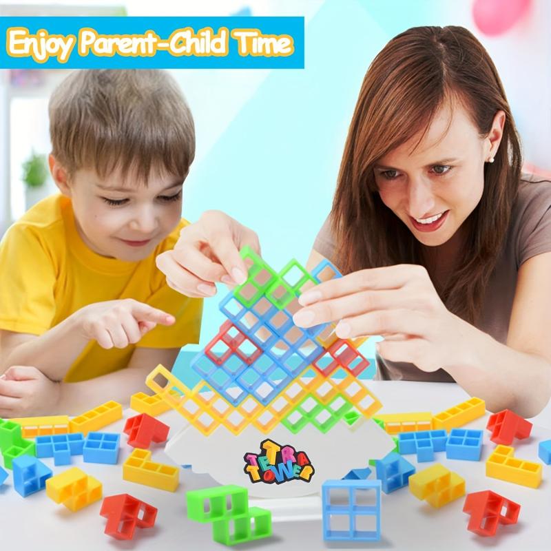 Tower Stacking Building Blocks Balance Game Tower Game Board Games Balancing