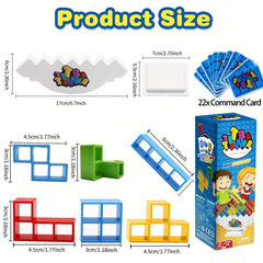 Tower Stacking Building Blocks Balance Game Tower Game Board Games Balancing