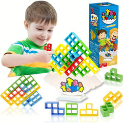 Tower Stacking Building Blocks Balance Game Tower Game Board Games Balancing