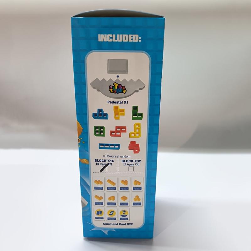 Tower Stacking Building Blocks Balance Game Tower Game Board Games Balancing