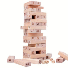 Layered Building Blocks Puzzle Table Game Exercise Hand And Brain Abilities