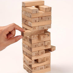 Layered Building Blocks Puzzle Table Game Exercise Hand And Brain Abilities