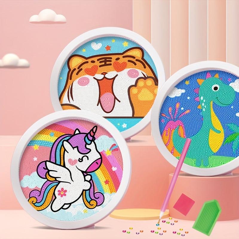 DIY Handcraft Diamond Painting Set for Kids Room Decor