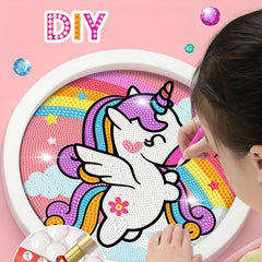 DIY Handcraft Diamond Painting Set for Kids Room Decor