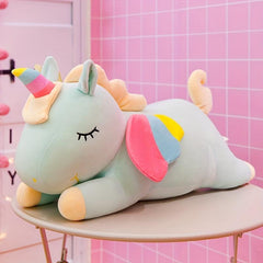 30cm Soft Unicorn Plush Toy Sleeping Pillow Doll Stuffed Plush Pillow for Girls