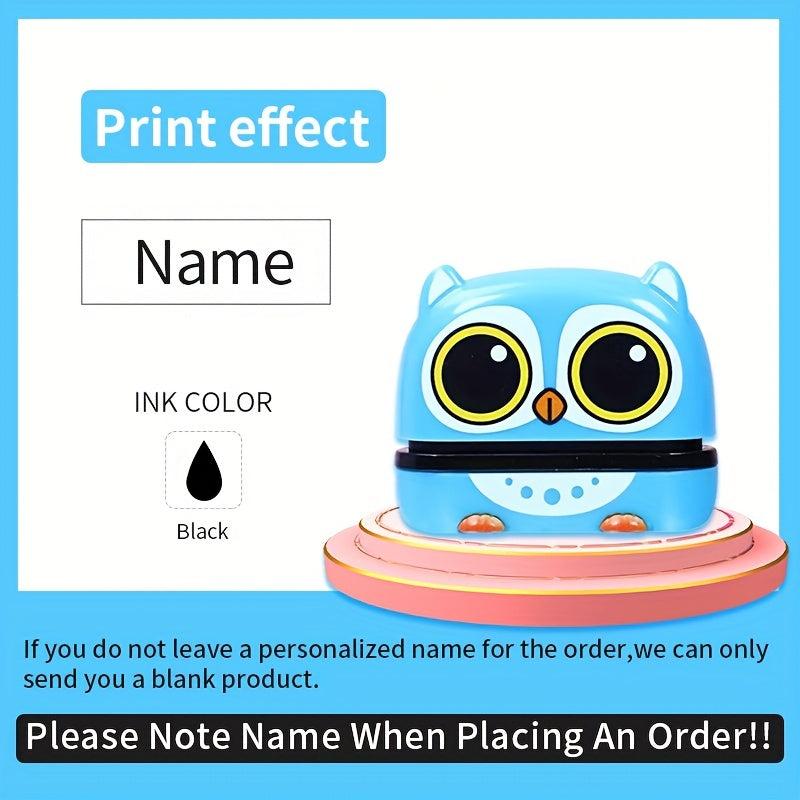 Children's Waterproof Name Stamp for School Uniforms