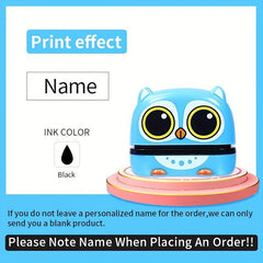 Children's Waterproof Name Stamp for School Uniforms