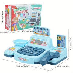 Children's Simulation Supermarket Cash Register Play House Toy