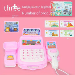 Children's Simulation Supermarket Cash Register Play House Toy