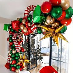 99pcs Christmas Balloon Arch Bridge Sets