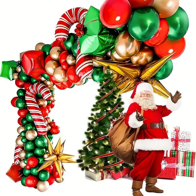 99pcs Christmas Balloon Arch Bridge Sets