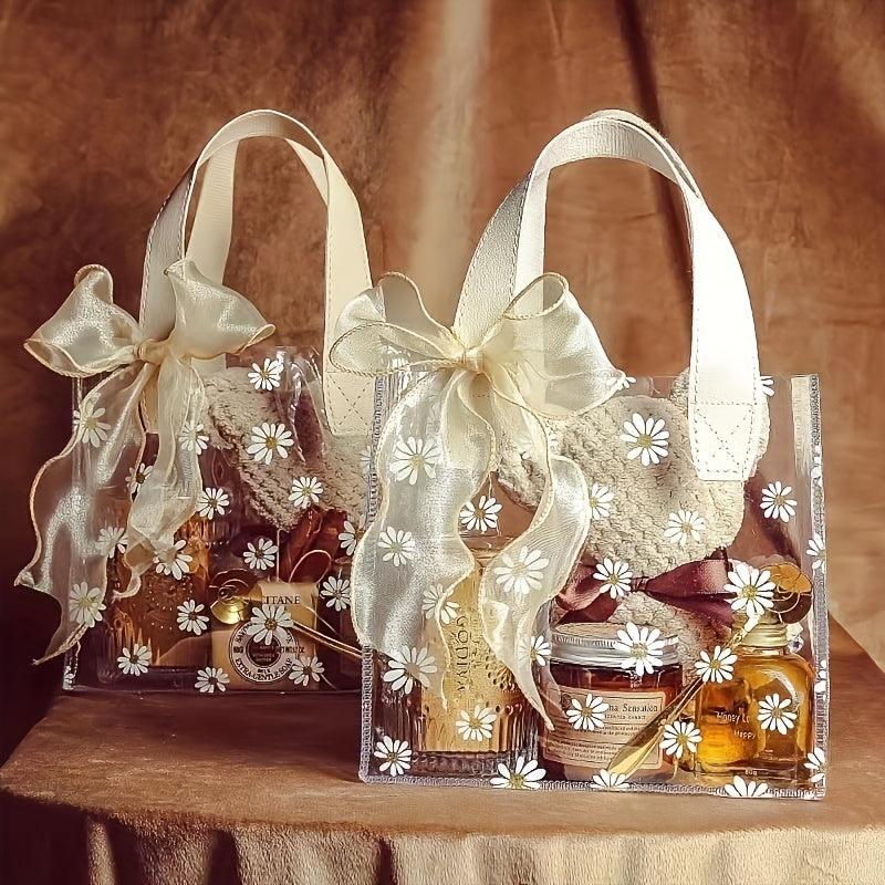 Small Daisy Gift Bag Wedding Bridesmaids Portable Gift Bag Shopping